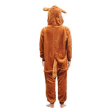 Kids Brown Kangaroo Bodysuit Costume - Childrens Hooded Animal Jumpsuit (6-9 & 10-12 Years)