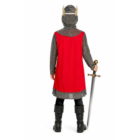 Medieval Royal Family Costume Set - King, Renaissance Gown & Boys Knight (Fancy Dress)