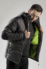 Caterpillar Mens Triton Boreas Quilted Insulated Puffer Jacket - Dark Shadow