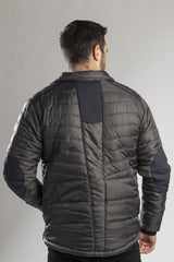 Caterpillar Mens Triton Boreas Quilted Insulated Puffer Jacket - Dark Shadow - Dark Shadow