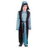 Boys Blue Shepherd Costume - Childrens Nativity Robe Set (6-9 & 10-12 Years)