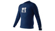 Body Glove Mens Long Sleeve Swimming Rash Guard - Navy (Rashie Swim Top)