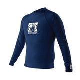 Body Glove Mens Long Sleeve Swimming Rash Guard - Navy (Rashie Swim Top)