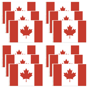 12x Canada Country Flag Bulk - Heavy Duty Maple Leaf Canadian Flag (150cm x 90cm)