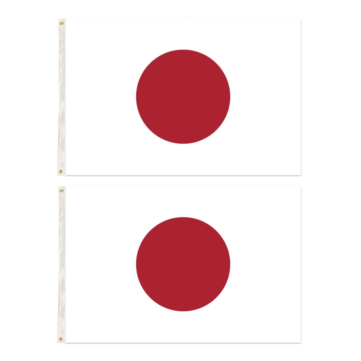 2x Japan Country Flags Japanese Heavy Duty - 150cm x 90cm