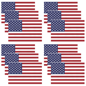 12x USA Country Flag Bulk - Heavy Duty American Flag (150cm x 90cm)