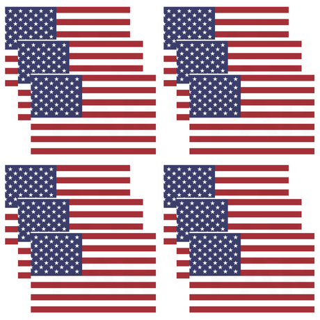 12x United States America Country Flag USA American Heavy Duty US - 150cm x 90cm