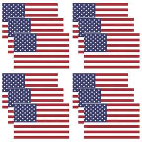 12x USA Country Flag Bulk - Heavy Duty American Flag (150cm x 90cm)
