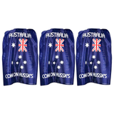 3x Australian Flag Cape Pack - Aussie Costume Wrap