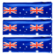 3x Blue Australia Flag Headband Pack - Aussie Tennis & Cricket Accessory