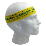 Green & Gold Aussie Headband - Australia Tennis & Cricket Accessory