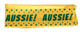 Australia Flag Headband Tennis Cricket Australia Day Aussie Costume in Green/Gold