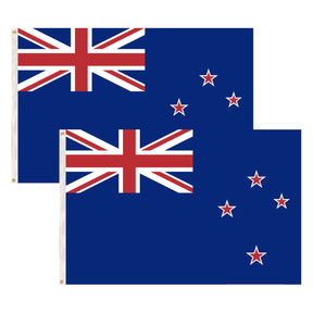 2x New Zealand Country Flag - Heavy Duty Kiwi Flag (150cm x 90cm)