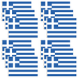 12x Greece Country Flag Greek Heavy Duty National Olympics Europe - 150cm x 90cm