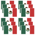 12x Mexico Country Flag Bulk - Heavy Duty Mexican Flag (150cm x 90cm)