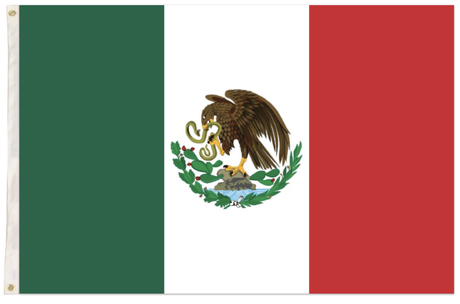 12x Mexico Country Flag Bulk - Heavy Duty Mexican Flag (150cm x 90cm)