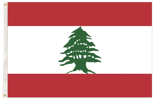 Lebanon Country Flag - Heavy Duty Lebanese Flag (150cm x 90cm)