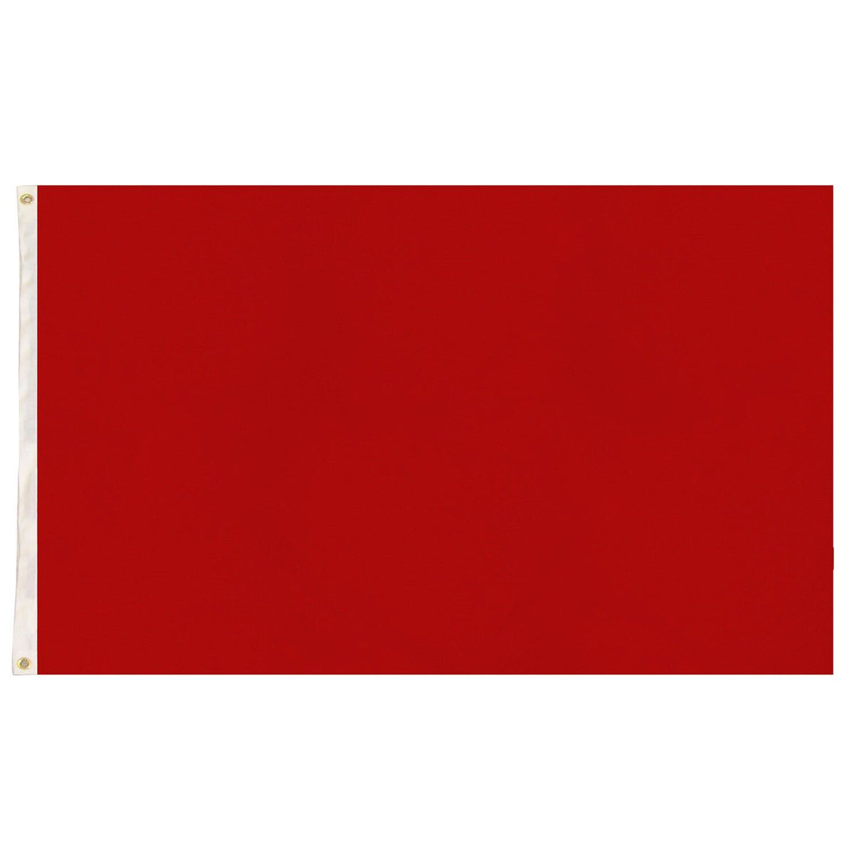 Plain Flag for School Colours Sports Day & Other Uses - Red (90x150cm)