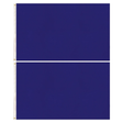 2x Plain Blue Flag Pack - School Colours/Houses - Sports Days (90x150cm)