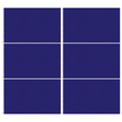 6x Plain Blue Flag Bulk Pack - School Colours/Houses - Sports Days (90x150cm)