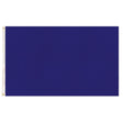 Plain Flag for School Colours Sports Day & Other Uses - Blue (90x150cm)