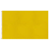 Plain Flag for School Colours Sports Day & Other Uses - Yellow (90x150cm)