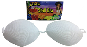 Shell Bra - Hawaiian Hula/Tropical/Mermaid Costume (Fancy Dress Accessory)