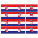 12x Croatia Country Flag Bulk Pack - Heavy Duty Hrvatska/Croatian Flag with Metal Eyelets (150cm x 90cm)