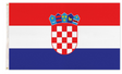 Croatia National Country Flag Croatian Heavy Duty with Metal Eyelets - 150cm x 90cm (Hrvatska)