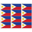 12x Philippines Country Flag Bulk Pack - Heavy Duty Filipino Flag with Metal Eyelets (150cm x 90cm)