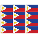 12x Philippines Country Flag Bulk Pack - Heavy Duty Filipino Flag with Metal Eyelets (150cm x 90cm)