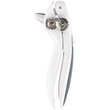 Zyliss Lock n Lift Can Opener Hands-Free Lid Removal Non-Slip Grip - White Grey