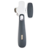 Zyliss Lock n Lift Can Opener Hands-Free Lid Removal Non-Slip Grip - White Grey