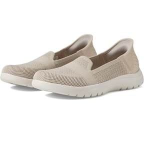Skechers Womens On-The-Go Flex Slip-Ins Shoes - Taupe