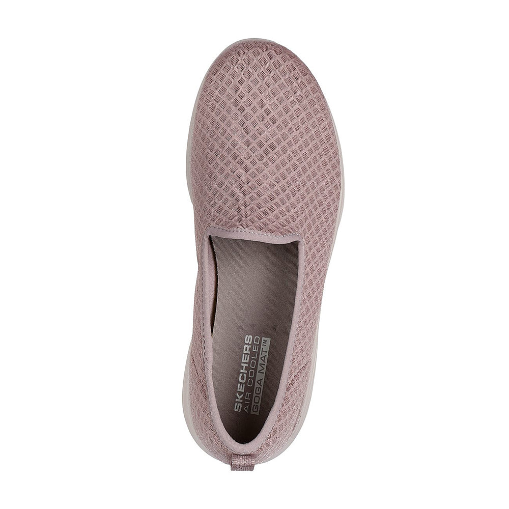 Skechers Womens On-The-Go Flex Skimmer Shoes in Dark Taupe