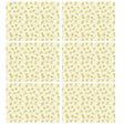 6x Karlstert Natural Beeswax Honeycomb Food Wrap Bulk Pack - Honeybee Print (43 x 58.5cm)