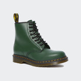 Dr. Martens 1460 Smooth Leather Womens 8 Eye Lace up Boots  - Green