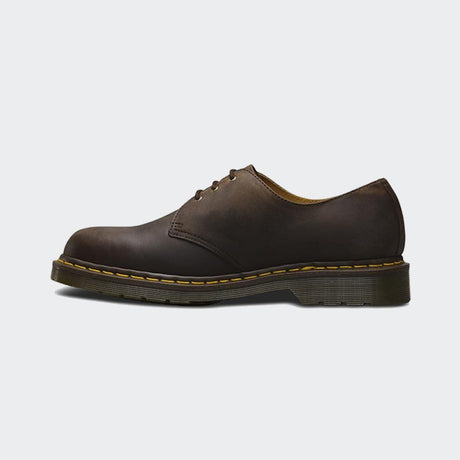 Dr. Martens 1461 Classic Smooth Shoes (3 Eye Lace Up Flats) - Dark Brown