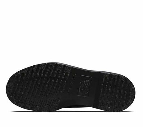 Dr. Martens Mono Smooth Flats Women's Lace-Up Shoes - Black