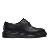 Dr. Martens 1461 Mono Smooth Flats (Women's Lace-Up Shoes) - Black