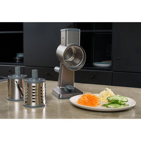 Zyliss Gourmet Drum Grater 3 Stainless Steel Drums with Suction Base