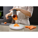 Zyliss Gourmet Drum Grater 3 Stainless Steel Drums with Suction Base