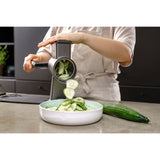 Zyliss Gourmet Drum Grater 3 Stainless Steel Drums with Suction Base