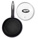 Zyliss Ultimate Forged 20cm/3L Non-Stick Saucepan w/ Lid Cover - Black
