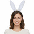 White Bunny Ears Headband - Easter/Animal Costume (Halloween & Fancy Dress)