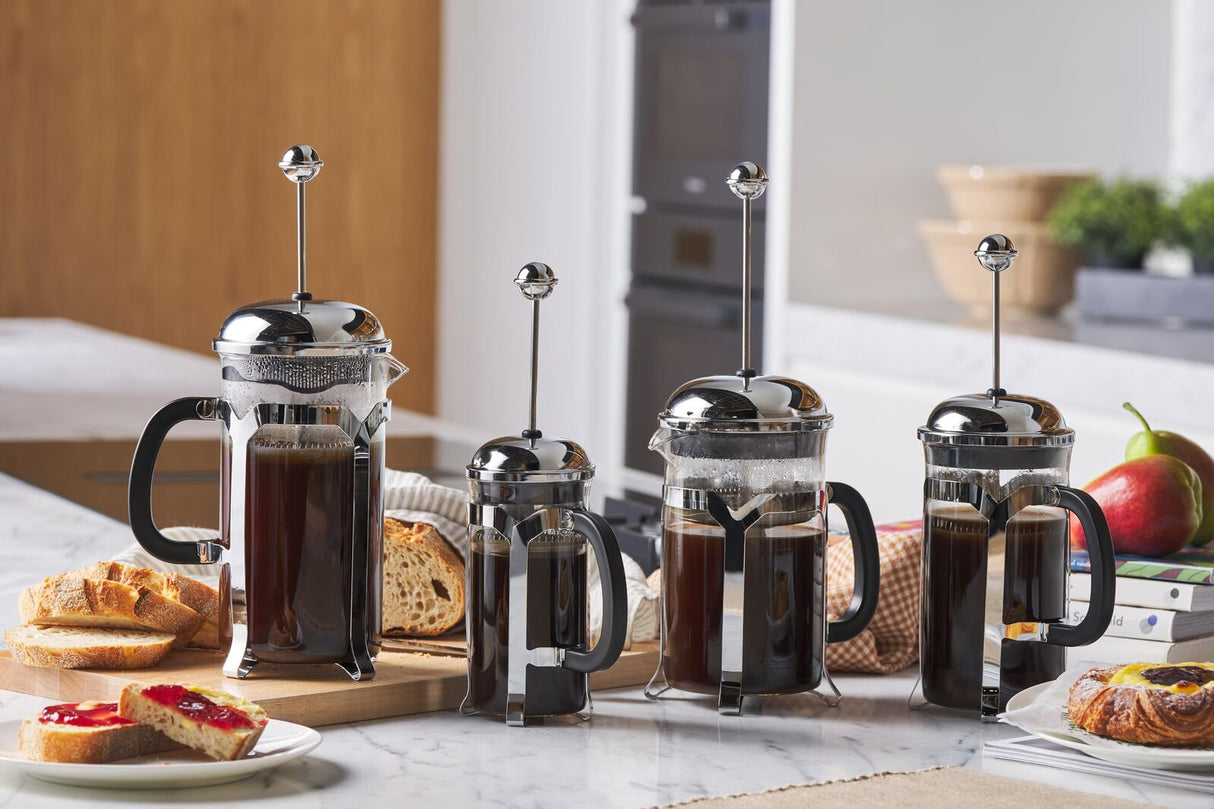 Avanti Domo Café Press Coffee Plunger 350ml 3 Cup in Stainless Steel