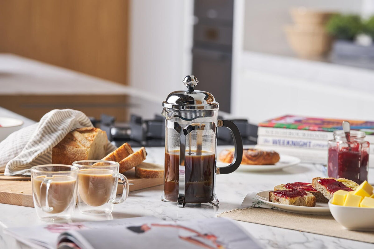 Avanti Domo Café Press Coffee Plunger French Press 600ml 4 Cup in Stainless Steel