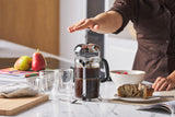 Avanti 1L/8-Cup Domo Café Press Coffee Plunger - Stainless Steel French Press