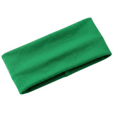 Green Sports Headband - 8cm Elastic Stretch Hair Band (Yoga/Gym)