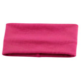 Hot Pink Sports Headband - 8cm Elastic Stretch Hair Band (Yoga/Gym)